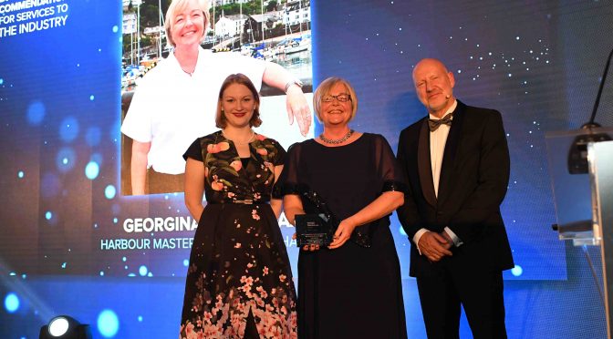 INDUSTRY AWARD FOR ILFRACOMBE’S HARBOURMASTER